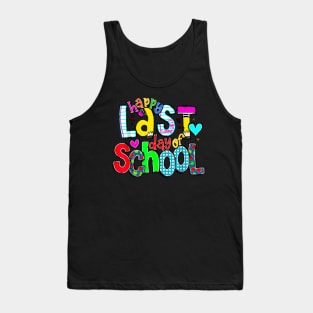 Last Day Of School   Teacher Student Tank Top